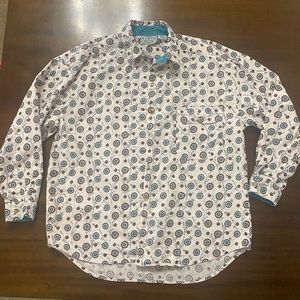 Vintage Women’s Kyoto Kasuals Button Up Shirt Size M